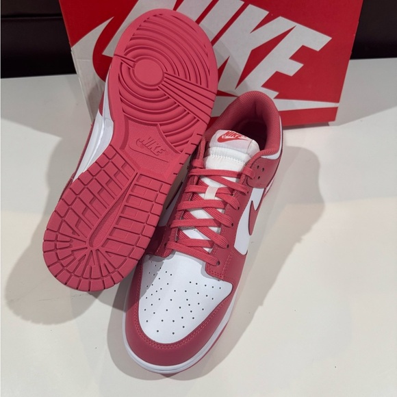 New Nike dunk cherry pink size 13 men’s shoes - Picture 5 of 6